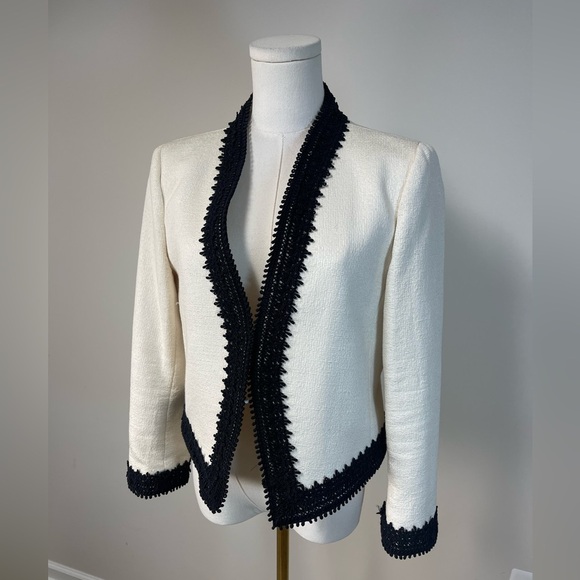 Alice + Olivia White and Black Blazer - Picture 6 of 14